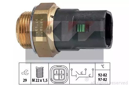 Переключатель KW 550 628