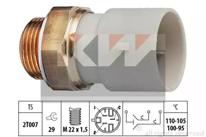 Переключатель KW 550 689