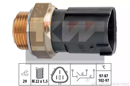 Переключатель KW 550 690