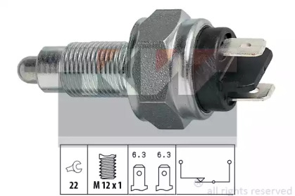 Выключатель, фара заднего хода KW 560 019