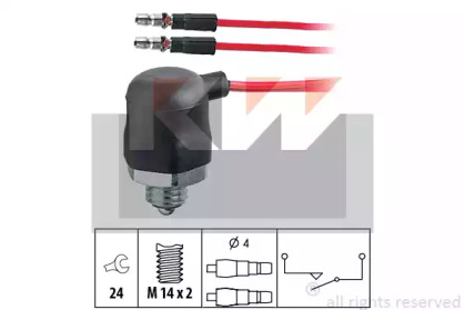 Выключатель, фара заднего хода KW 560 062