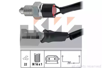 Выключатель, фара заднего хода KW 560 106