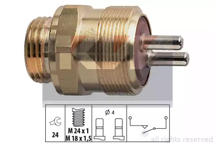 Выключатель, фара заднего хода KW 560 128