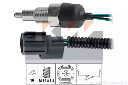 Выключатель, фара заднего хода KW 560 247