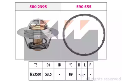 Термостат KW 580 291