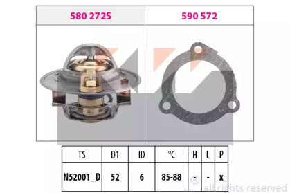 Термостат KW 580 388