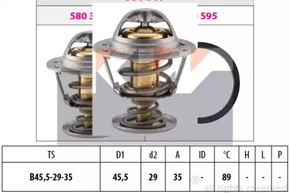 Термостат KW 580 389S