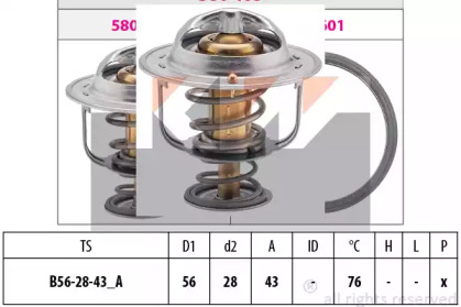 Термостат KW 580 403S