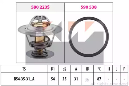Термостат KW 580 434