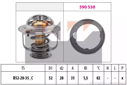 Термостат KW 580 493