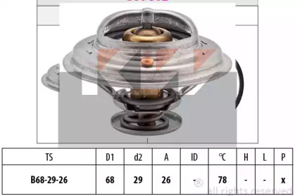 Термостат KW 580 502S