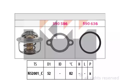 Термостат KW 580 513