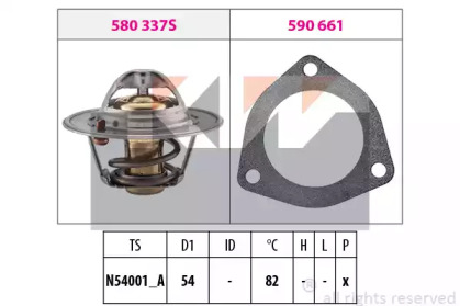 Термостат KW 580 644
