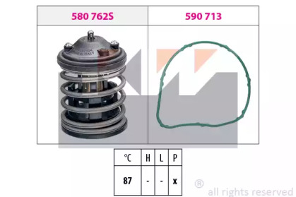 Термостат KW 580 851