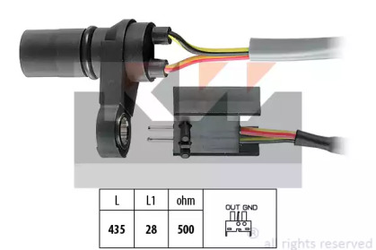 Датчик KW 453 393
