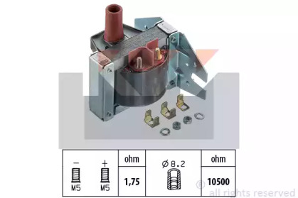 Катушка зажигания KW 470 101D