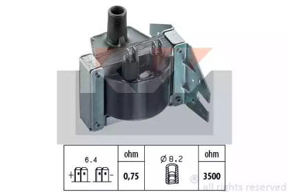 Катушка зажигания KW 470 158