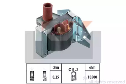 Катушка зажигания KW 470 179