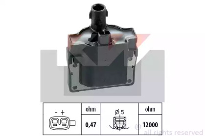 Катушка зажигания KW 470 203