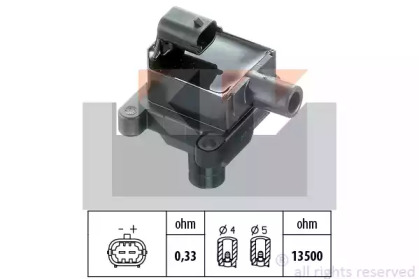 Катушка зажигания KW 470 397