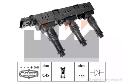 Катушка зажигания KW 470 398