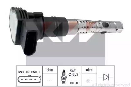 Катушка зажигания KW 470 425