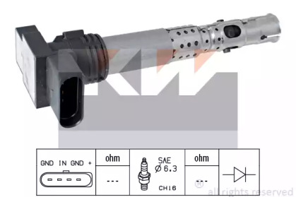 Катушка зажигания KW 470 431