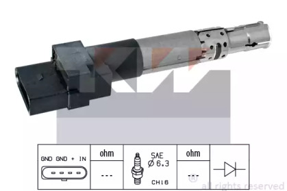 Катушка зажигания KW 470 434