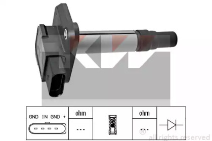 Катушка зажигания KW 470 445