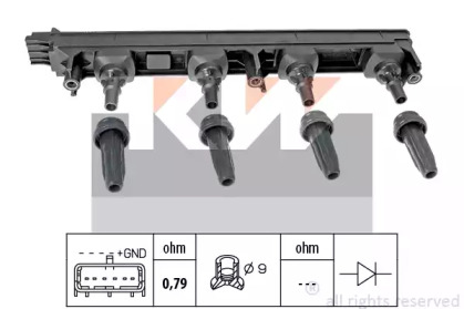 Катушка зажигания KW 470 476