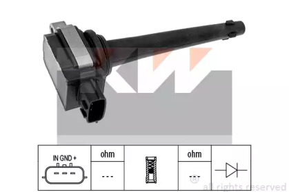 Катушка зажигания KW 470 489