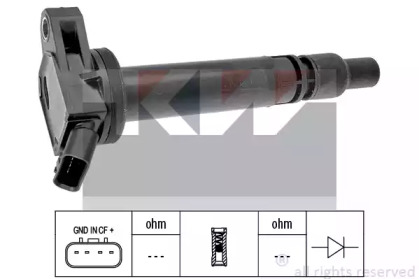 Катушка зажигания KW 470 537