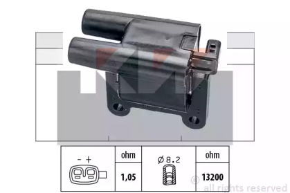 Катушка зажигания KW 470 580