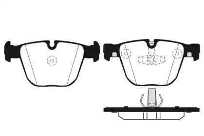 Комплект тормозных колодок RAICAM RA.1025.2