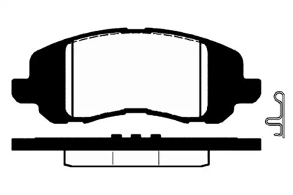 Комплект тормозных колодок RAICAM RA.1056.0