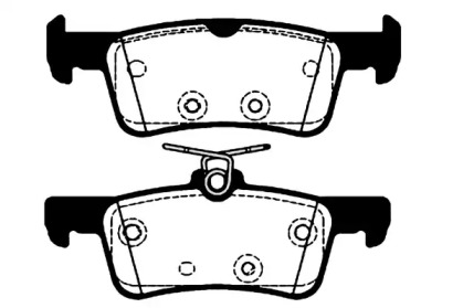 Комплект тормозных колодок RAICAM RA.1070.0