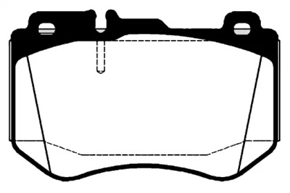 Комплект тормозных колодок RAICAM RA.1085.0