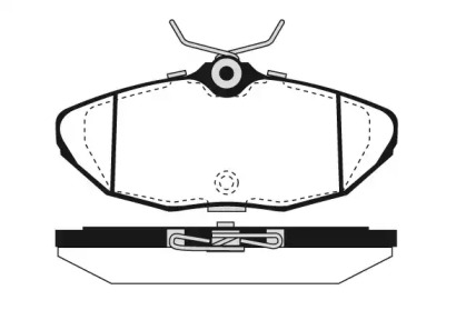 Комплект тормозных колодок RAICAM RA.1183.0