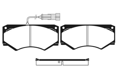 Комплект тормозных колодок RAICAM RA.0198.6
