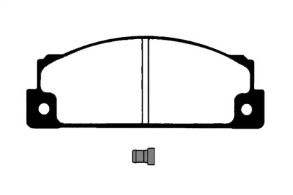 Комплект тормозных колодок, дисковый тормоз RAICAM RA.0217.0