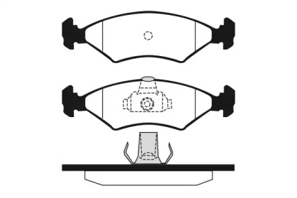 Комплект тормозных колодок RAICAM RA.0219.4