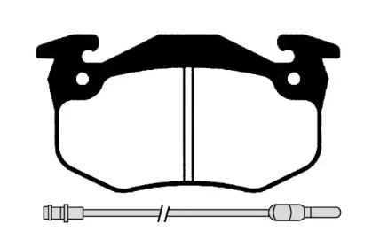 Комплект тормозных колодок RAICAM RA.0256.2