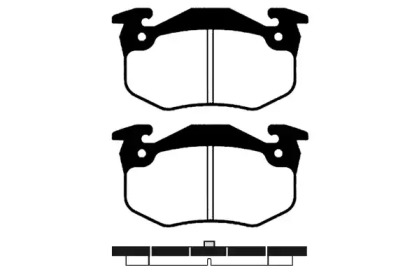 Комплект тормозных колодок RAICAM RA.0257.2