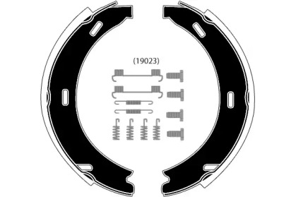 Комлект тормозных накладок RAICAM RA26871