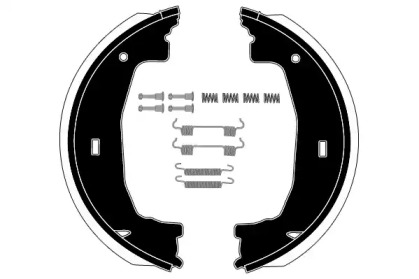Комплект тормозных колодок, стояночная тормозная система RAICAM RA28211