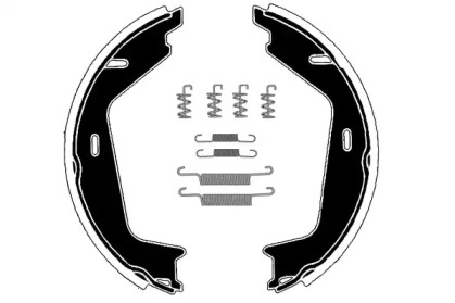 Комлект тормозных накладок RAICAM RA28371