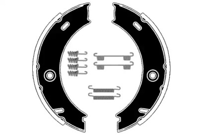 Комлект тормозных накладок RAICAM RA28841