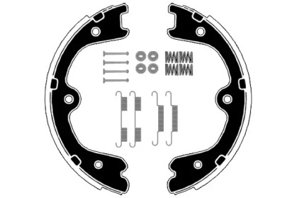 Комплект тормозных колодок, стояночная тормозная система RAICAM RA29731