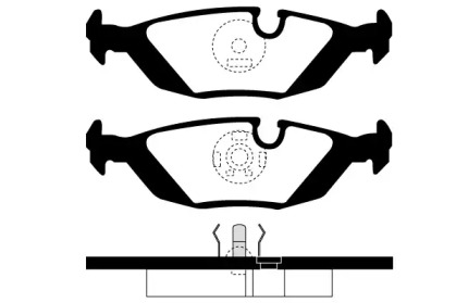 Комплект тормозных колодок RAICAM RA.0311.0