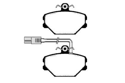 Комплект тормозных колодок RAICAM RA.0349.0